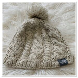 The North Face Cableknit Wool Blend Beanie Off White One Size